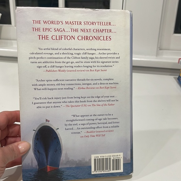 Jeffrey Archer: Be Careful What You Wish For. Hardcover. GUC - Picture 2 of 5